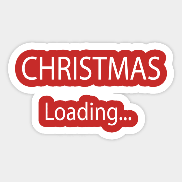 CHRISTMAS LOADING... Sticker by FlorenceFashionstyle